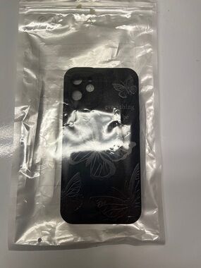 Black Butterfly Phone Case - Compatible Cell Phone Accessory